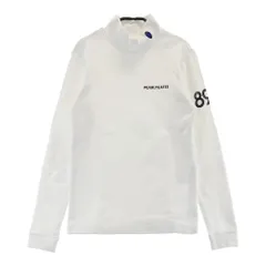 サイズ：1 PEARLY GATES パーリーゲイツ  裏起毛 ハイネック 長袖Tシャツ  ホワイト系 [240101402930]# ゴルフウェア レディース ストスト