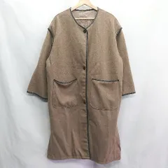 ◇ ⊇ Aunt Marie's　アントマリーズ 長袖 トレンチコート サイズS ブラウン レディース E  【1409100064018】のサムネイル