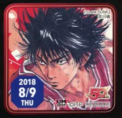 【中古】シール・ステッカー 流川楓(2018/08/09) 365日ステッカー 「SLAM DUNK-スラムダンク-」 ジャンプショップ限定 配布品