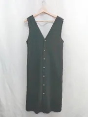 ◇ ⊂ index インデックス ロング丈 ワンピース サイズL ブラック レディース E  【1412260036351】