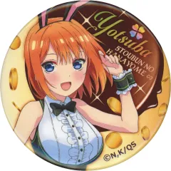 五等分の花嫁 あにしゅが Anisugar プリン 缶バッジ 中野三玖 バニー 五等分の花嫁 中野二乃 Anisugar プリン 特典 缶バッジ カード