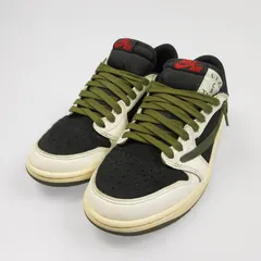 【姫路東店】 中古 NIKE | ナイキ ×TRAVIS SCOTT スニーカー WMNS AIR JORDAN 1 LOW OG SP DZ4137-106 2022A/W ウィメンズ 26cm 【126】