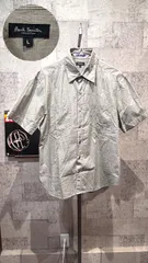 美品 ポールスミス コレクション 小ギンガムチェック 半袖シャツ L PAUL SMITH COLLECTION