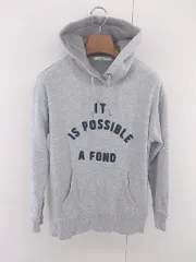 ◇ BACK NUMBER バックナンバー 裏起毛 長袖 プルオーバー パーカー サイズM グレー ダークグレー系 マルチ レディース E  【1305110016507】