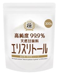 SAVE 食の極 高純度99.9％ 天然甘味料 エリスリトール 甘さは砂糖の約75% ( 300g )