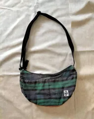 CHUMS チャムス チェックショルダーバッグ