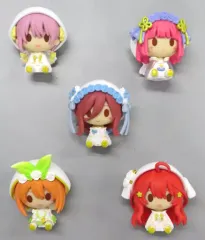 【中古】トレーディングフィギュア 全5種セット ちょこのっこ フィギュア 「一番くじ 映画 五等分の花嫁 ～幸せの結び～」 K賞
