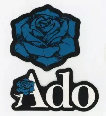 Ado ピンバッジセット ロゴと青いバラ Ado ピンバッジセット ロゴと青いバラ Amazon.co.jp: Ado ガチャ