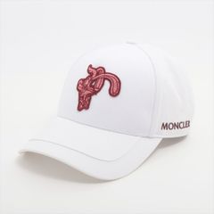 Moncler モンクレール 23SS ディズニーコラボ ロジャー・ラビット コットン ベースボールキャップ フリーサイズ ホワイト