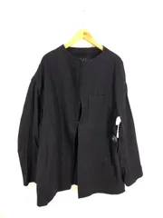 ワイズ Ys 10ozDENIM + COTTON FLEECE DROP SLEEVE JACKET ノーカラーコットンデニムジャケット レディース  2のサムネイル