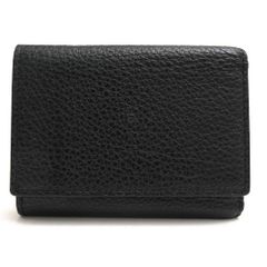 ポーター 吉田カバン／PORTER 財布 ウォレット メンズ 男性 男性用レザー 革 本革 ブラック 黒  029-03887 ARRANGE WALLET アレンジ コンパクトウォレット 小銭入れあり 三つ折り シボ革 シュリンクレザー