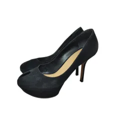 SERGIO ROSSI セルジオロッシ スエード オープントゥ パンプス 3 9810 35 ブラック