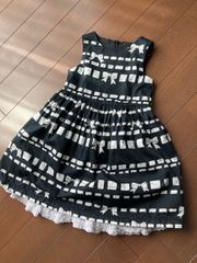 べべ　BeBe ワンピース　リボンワンピース