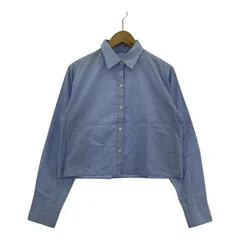 美品 プラージュ 24SS リネンドルマンシャツ 水色 ライトブルー 麻100% 美品 プラージュ 24SS リネンドルマンシャツ 水色 ライトブルー