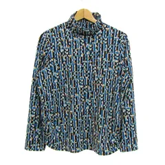 ロシャスプルミエール ニット 長袖 クルーネック ウール 大きいサイズ トップス レディース 13+サイズ ブルー系 Rochas Premiere ロシャスプルミエール 長袖カットソー ハイネック 大きいサイズ