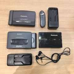 【EL6】ウォークマン　パナソニック　RQ-S85　RQ-S55　ソニー　WM-EX633　3点セット　カセットプレーヤー　SONY　Panasonic　MK10508