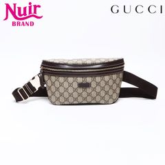 GUCCI グッチ ウエストバッグ GGスプリーム PVC ボディバッグ ウエストバッグ