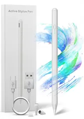 2024最新 iPad ペンシル 第10世代対応 傾き感知/磁気吸着機能対応/超高感度 タッチペン 誤作動防止機能対応 軽量 耐摩 USB type-c充電式 スタイラスペン 2018年以降iPad/iPad Pro/iPad air/iPad mini対応
