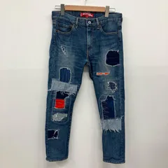 【イオン広店】 中古 eYe COMME des GARCONS JUNYA WATANABE MAN | アイコムデギャルソンジュンヤワタナベマン デニムパンツ パッチワークデニム ×Levi’s WG-P909 インディゴ サイズ：XS 【107】