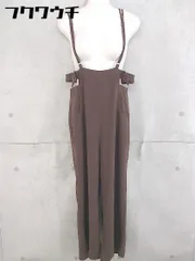 ◇ JEANASIS ジーナシス サロペット サイズF ブラウン レディース  【1104050000832】