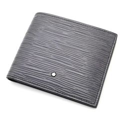 【K675】MONTBLANC(モンブラン)/4810/ウォレット/8cc/グレー/二つ折り財布