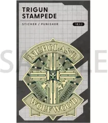 【中古】シール・ステッカー パニッシャー(ニコラス・D・ウルフウッド) ステッカー 「TRIGUN STAMPEDE」