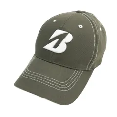 BRIDGESTONE GOLF ブリヂストンゴルフ キャップ カーキ系 57-59cm