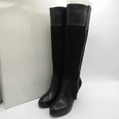 モードエジャコモ ロングブーツ カリーノ シューズ 靴 ブランド レディース 23サイズ ブラック MODE ET JACOMO 【中古】