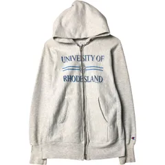 古着 90年代 チャンピオン Champion REVERSE WEAVE リバースウィーブ 刺繍タグ カレッジ スウェットフルジップパーカー USA製/eaa585016