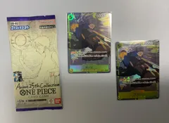 サンジ（EB02-054）Rパラレル２枚＋Anime25Collection１パックセットのサムネイル