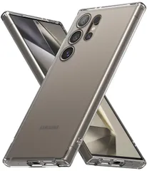 【特価セール】黄ばみにくい 耐黄変 TPU+PC 落下防止 耐衝撃 FUSION 米軍MIL規格取得 (SC-52E ケース / SCG26) スマホケース Ultra ギャラクシーS24 ウルトラ S24 (ストラップホールあり) - 【Ringke】Gal