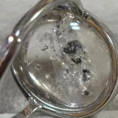 超希少！天然の奇跡◇水入り水晶◇指輪（リング）