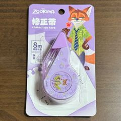中国•上海限定 ディズニー ズートピア 修正テープ ニック