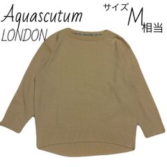 アクアスキュータム　Aquascutum LONDON 長袖カットソー　M