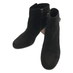 COLE HAAN / コールハーン | ストラップ アンクルショートブーツ | 6 1/2B | ブラック | レディース