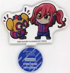 【中古】アクリルスタンド・アクリルパネル 千切豹馬＆FC東京 ミニアクリルスタンド 「Jリーグ×ブルーロック Project J.League」