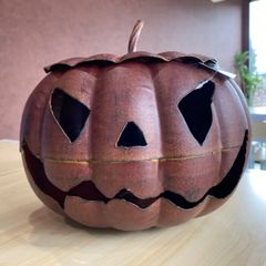 アメリカUSAハロウィンテラコッタ製かぼちゃパンプキンジャックオー