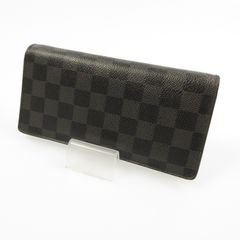 【姫路東店】 中古 LOUIS VUITTON | ルイ・ヴィトン 長財布 ポルトフォイユブラザ N62665 ダミエ グラフィット 【125】