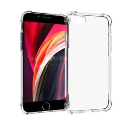 【在庫処分】iPhone7 用 用 カバー ソフト iPhone8 クリア TPU 第2世代 アイフォン 第3世代 SE3 用 ケース ハンバー 耐衝撃 SE 衝撃吸収ポケット SMPURF iPhone SPC47A