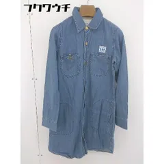 ◇ Lee リー 長袖 ミニ ワンピース サイズM インディゴ レディース  【中古】 【1202040002757】のサムネイル