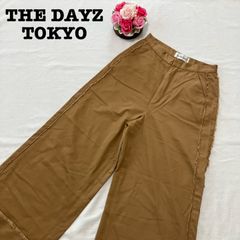 THE DAYZ TOKYOザデイズトーキョー パンツ　レディース　ワイド　コットン　Mサイズ　ブラウン