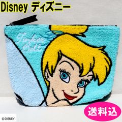 Disney 디즈니 파우치 팅커벨 피터 팬 사가라 파우치 사가라 DPT-PCH01 라이트 블루