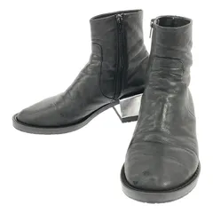 MM6 CHECK SHORT BOOTS 38 （24〜24.5センチ）