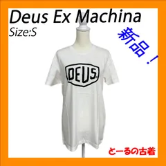 【新品】Deus Ex Machina デウスエクスマキナ トップス 半袖 フロント ロゴ Tシャツ T_DMW41808E-WHT-S レディース メンズ ユニセックス ホワイト 白 Sのサムネイル