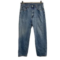 Levi's 550 デニムパンツ W33 ライトブルー リーバイス ジップアップ メキシコ製 ジーンズ バギー 古着卸 アメリカ仕入 2508-292