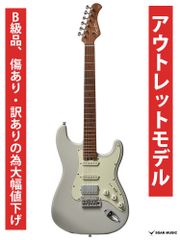 【アウトレット】BSH-STD25 RSM/M LG Bacchus バッカス エレキギター ライトグレー ローステッドメイプルネック採用 SSH 25インチスケール グローバルシリーズ ストラト タイプ
