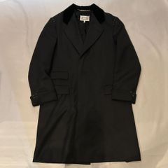 Maison Margiela  メゾンマルジェラ 23SS WORK IN PROGRESS COAT チェスターコート S50AA0130 ブラック size:36【代官山A07】