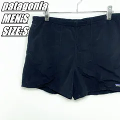 【US古着･16年製】patagonia　パタゴニア　バギーズショーツ　ショートパンツ　メンズ　サイズ表記S　ブラック