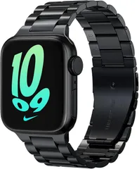 【2024 新型】 コンパチブルapple watch バンド,アップルウォッチ バンド ステンレス製 長さ調整器具付き 交換バンド apple watch Ultra/Ultra 2/10/9/8/7/6/SE/5/4/3/2/