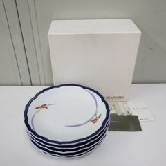 香蘭社 皿 オーキッドレース 1005.JC 5枚セット 併売
